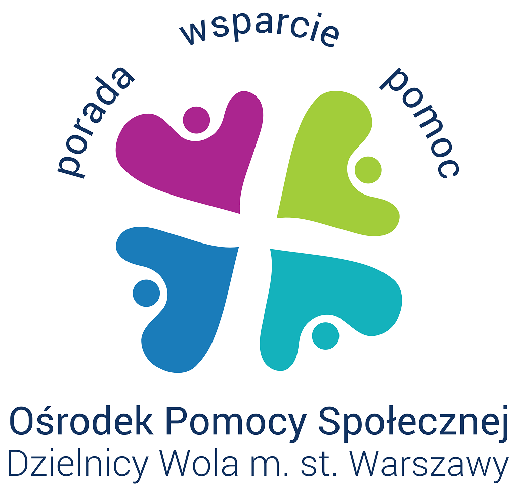 logo Ośrodek Pomocy Społecznej Dzielnicy Wola m. st. Warszawy - logo